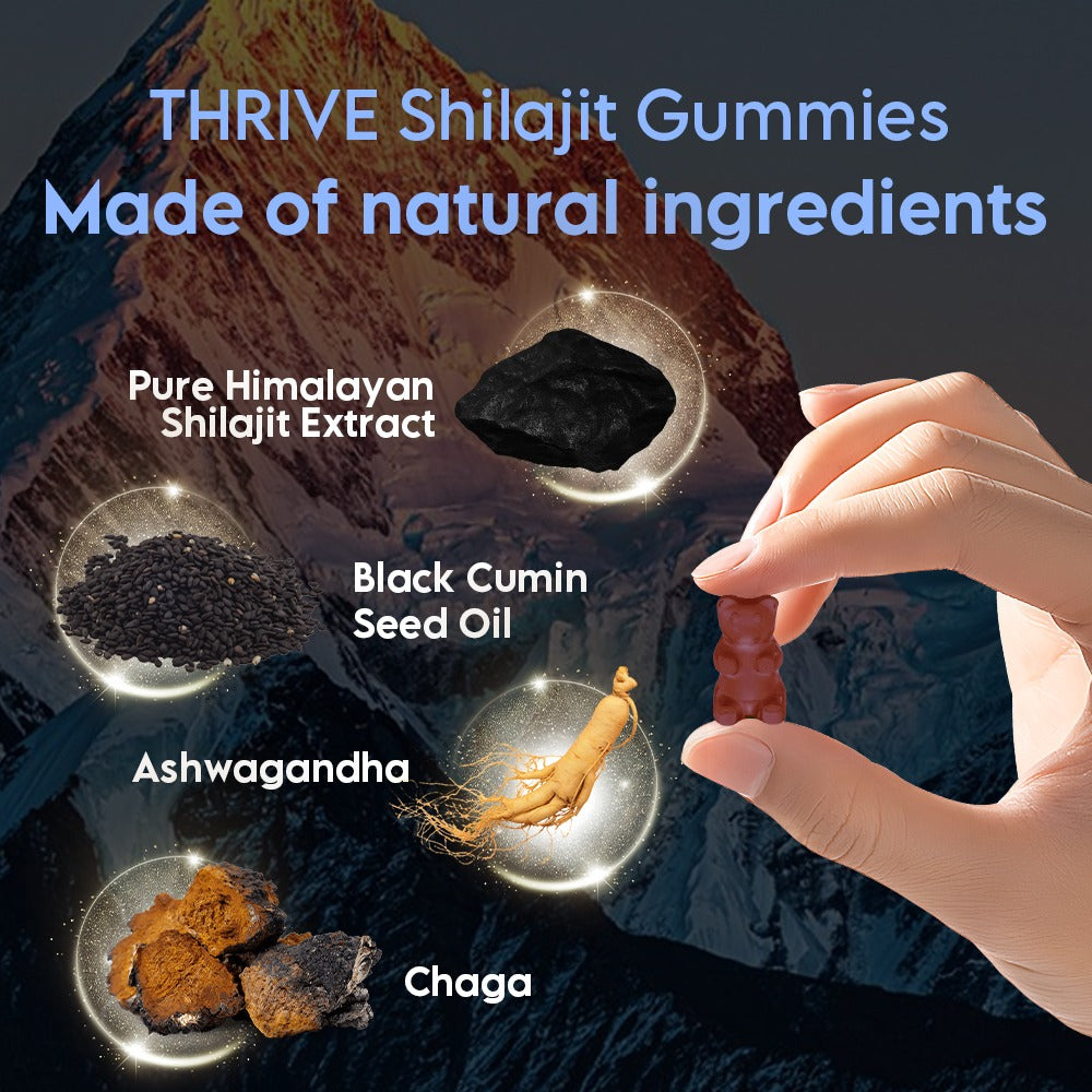 THRIVE-Shilajit Gummies - One thrive Nutrition 