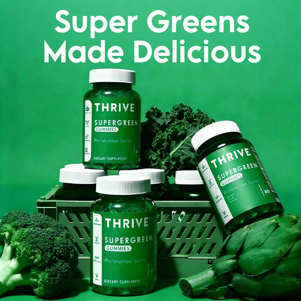 THRIVE-Supergreen Gummies - One thrive Nutrition 