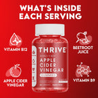 THRIVE-Apple Cider Vinegar Gummies - One thrive Nutrition 