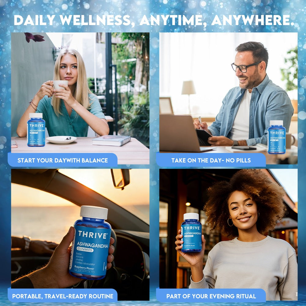 THRIVE-Ashwagandha Gummies - One thrive Nutrition 
