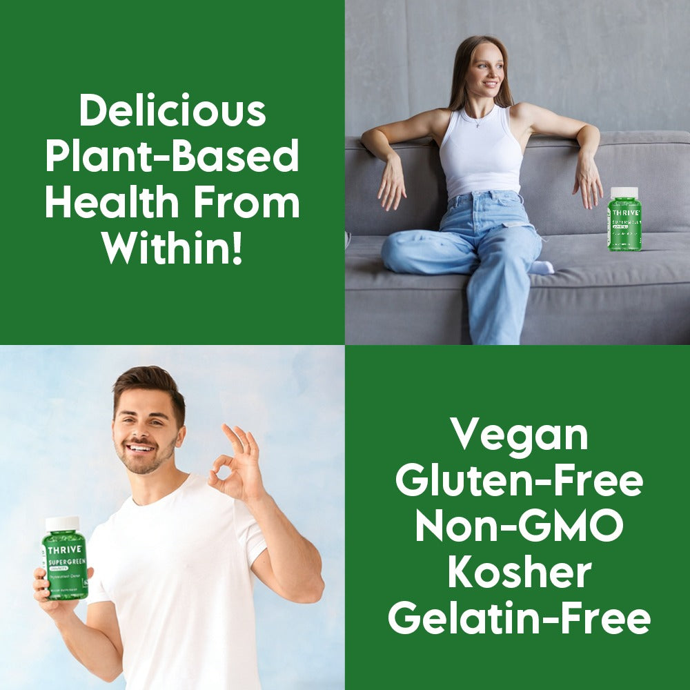 THRIVE-Supergreen Gummies - One thrive Nutrition 