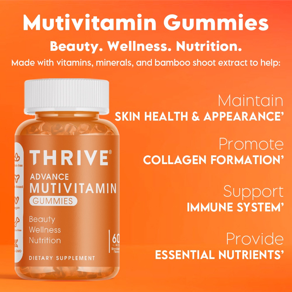 Thrive Advanced Multivitamin Gummies - One thrive Nutrition 