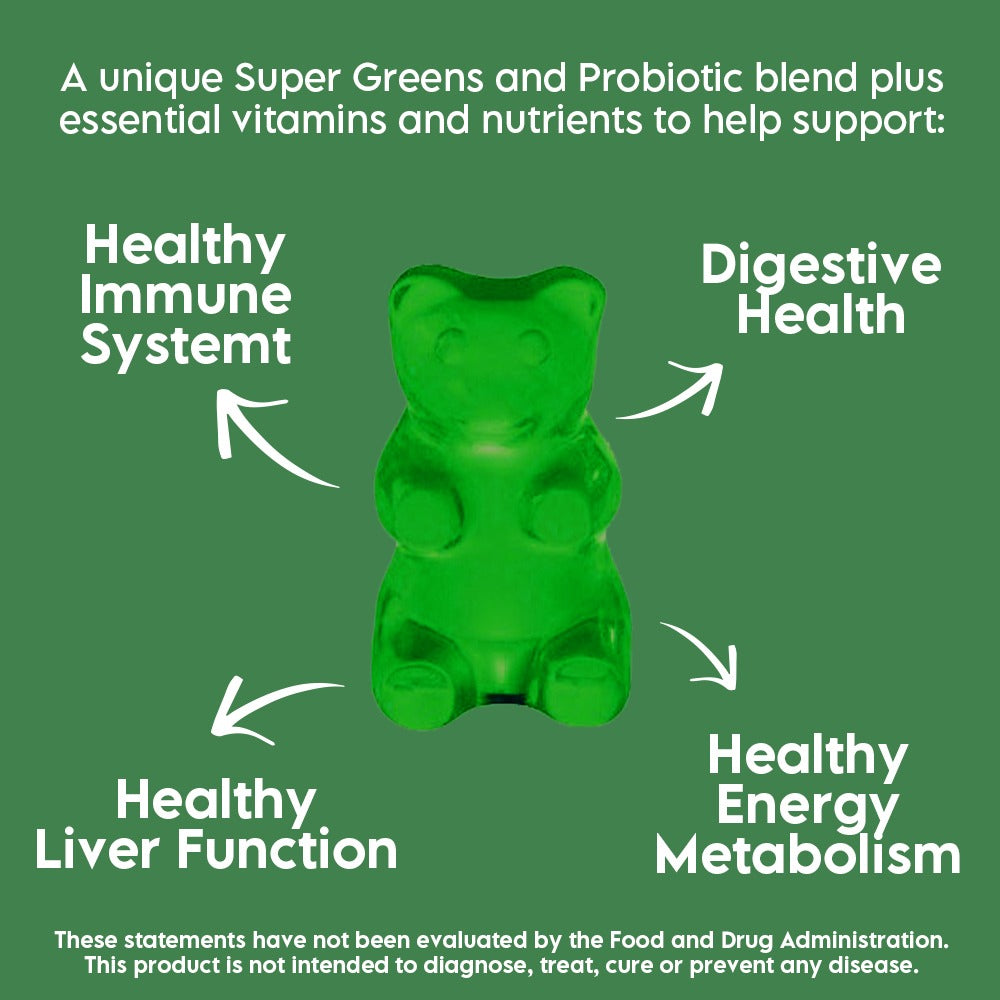 THRIVE-Supergreen Gummies - One thrive Nutrition 