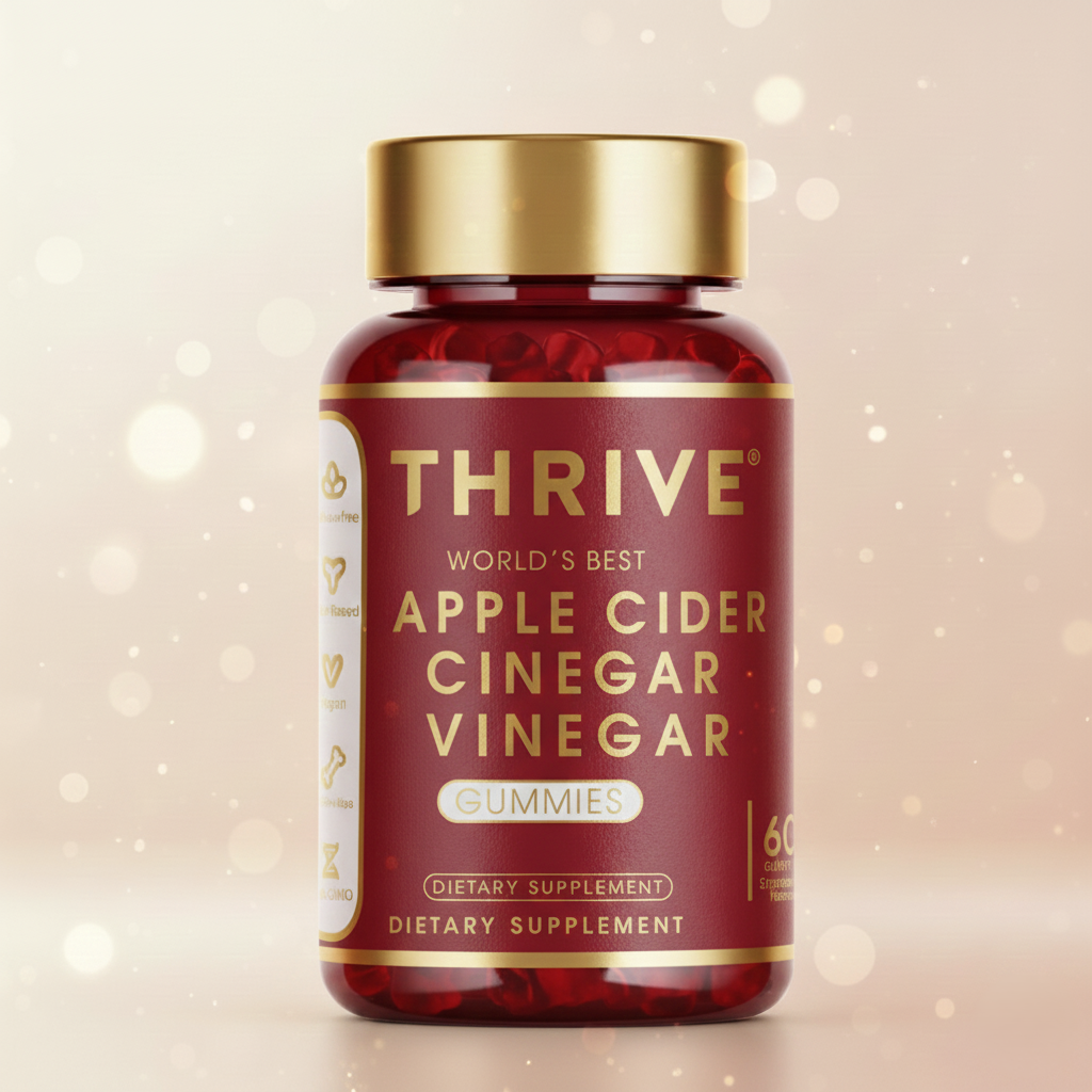 THRIVE-Apple Cider Vinegar Gummies - One thrive Nutrition 