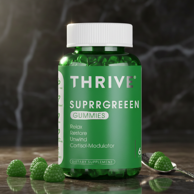 THRIVE-Supergreen Gummies Main Image