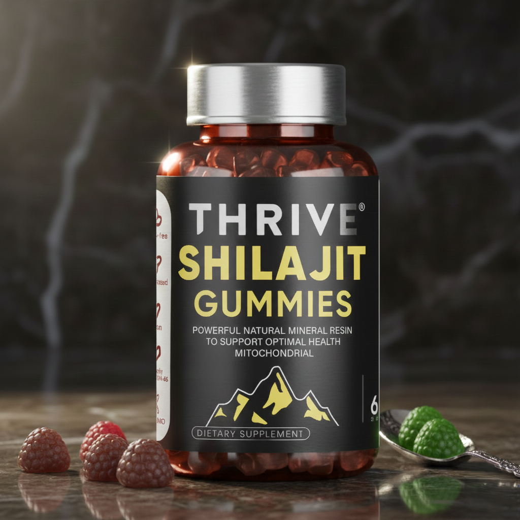 THRIVE-Shilajit Gummies - One thrive Nutrition 